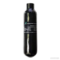 Колба высокого давления Alsafe 0,22 л на 300 бар — карбоновый корпус вертикально
