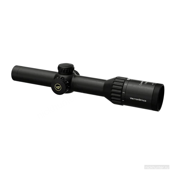 Vector Optics Continental x6 1-6x24 LPVO — низкократный прицел, вид справа