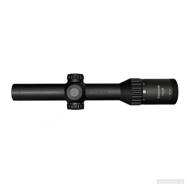 Оптический прицел Vector Optics Continental x6 1-6x24 LPVO — вид сбоку