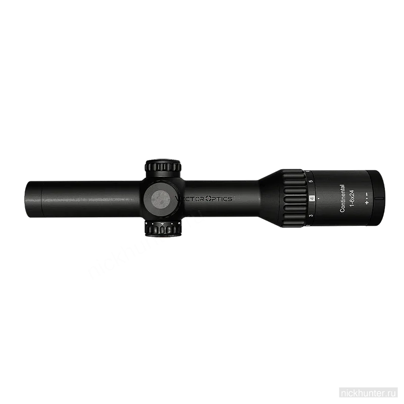 Оптический прицел Vector Optics Continental x6 1-6x24 LPVO — вид сбоку