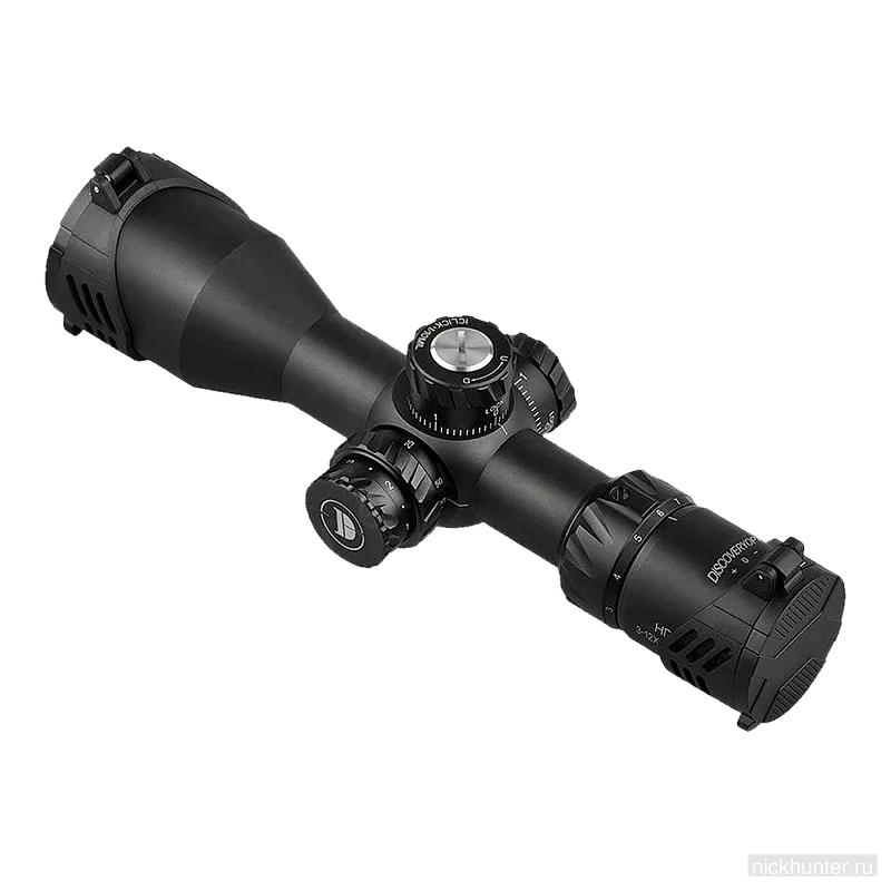 Оптический прицел Discovery HD GEN2 3-12x44 SFIR FFP (труба 30 мм) — экран / интерфейс