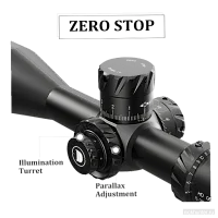 Discovery HD GEN2 5-30x56 SFIR Lock: подписаны барабан подсветки и отстройка параллакса