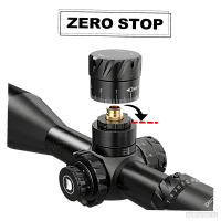 Механизм Zero Stop у Discovery HD GEN2 5-30x56 — барабан снят, видна фиксирующая втулка