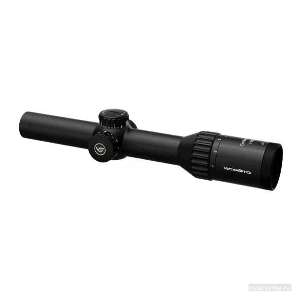 Vector Optics Continental x6 1-6x24i SFP Tactical — компактный корпус, вид справа